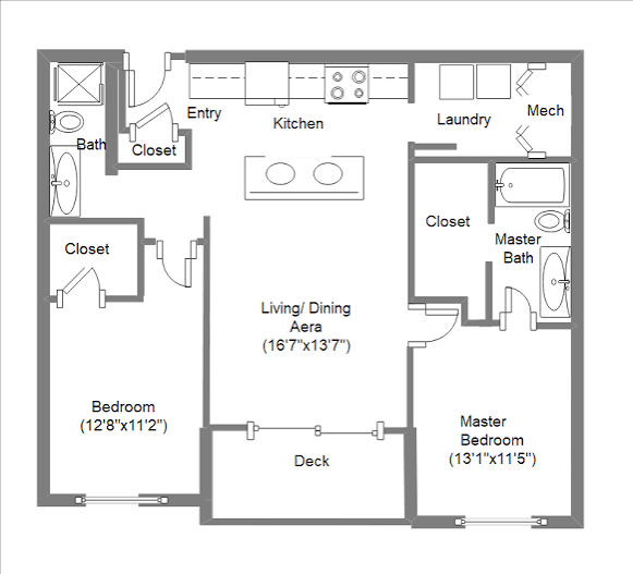 Plan du logement loué